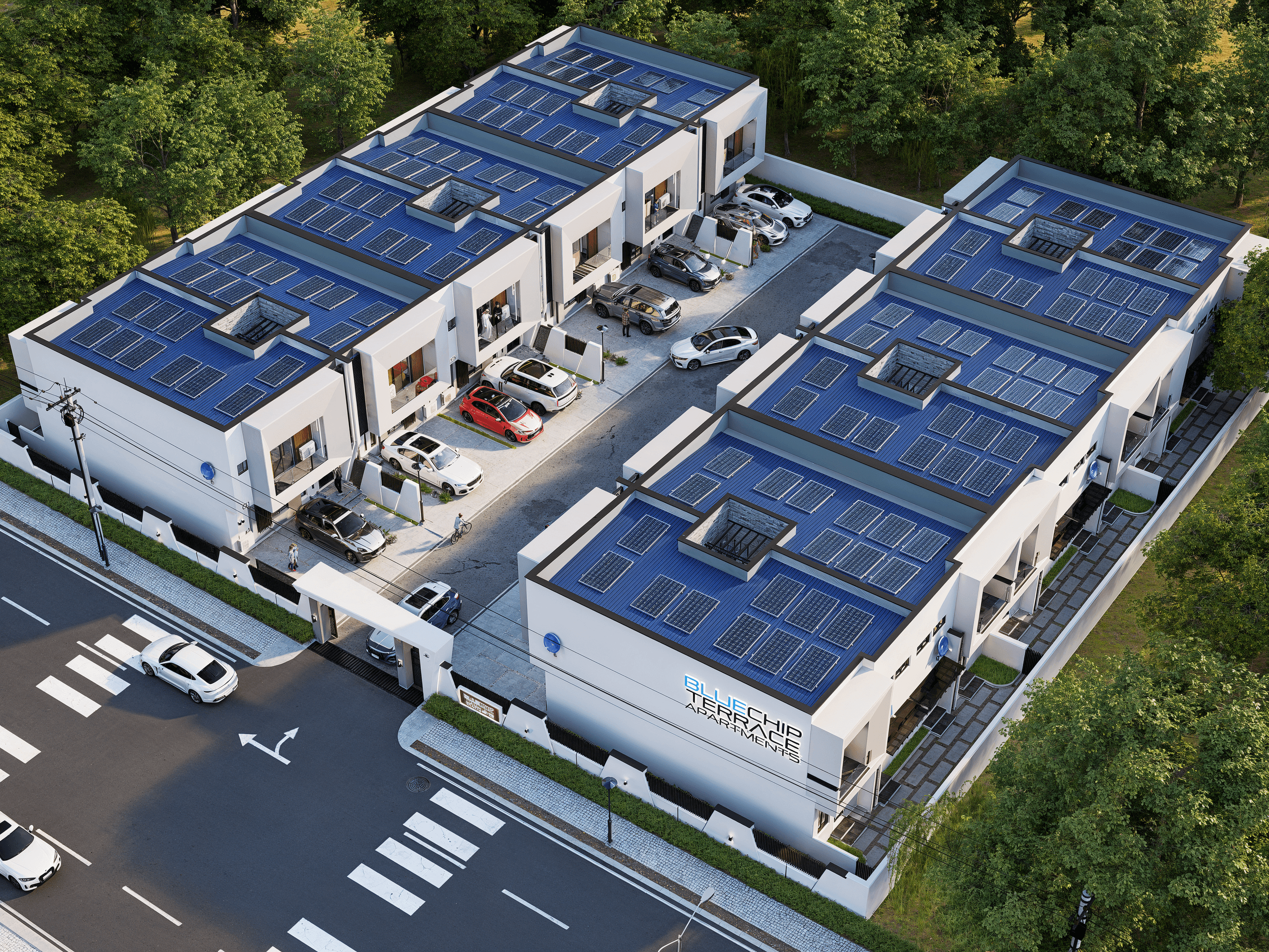 SOLAR POWERED COMMUNITY